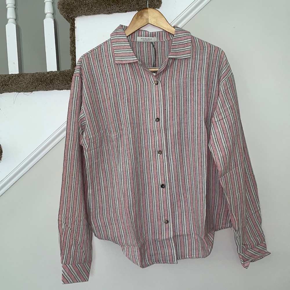 🆕 MODODOC • Button-Down Top